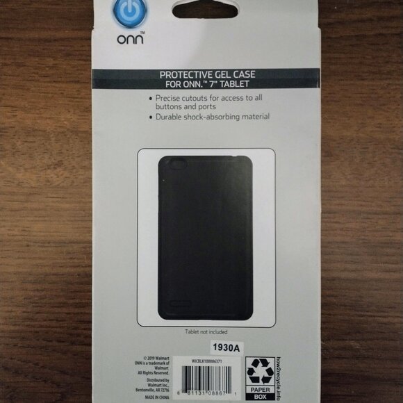 ONN 7" Gen1 (2019)/Gen2 (2020) Gel Tablet Protector - Picture 8 of 8